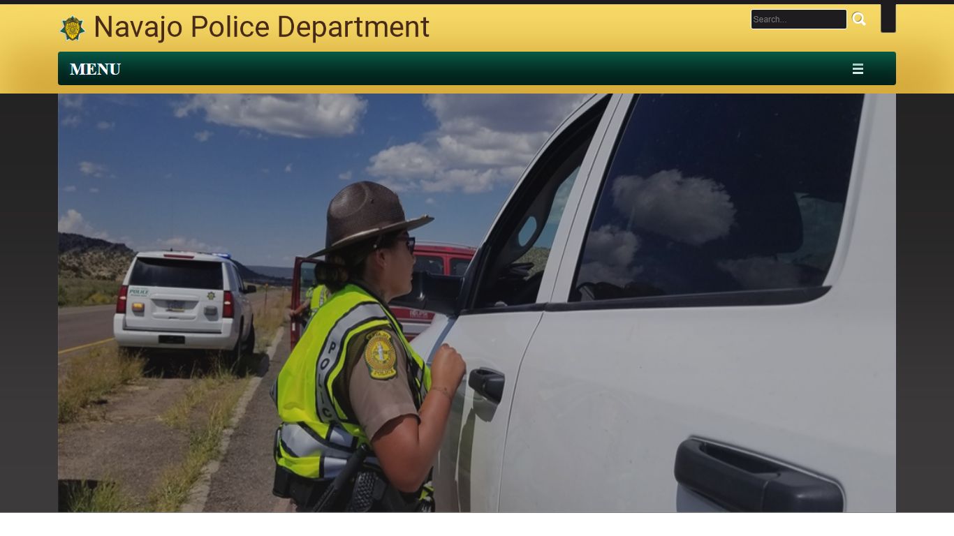 Navajo Nation Police Response Districts